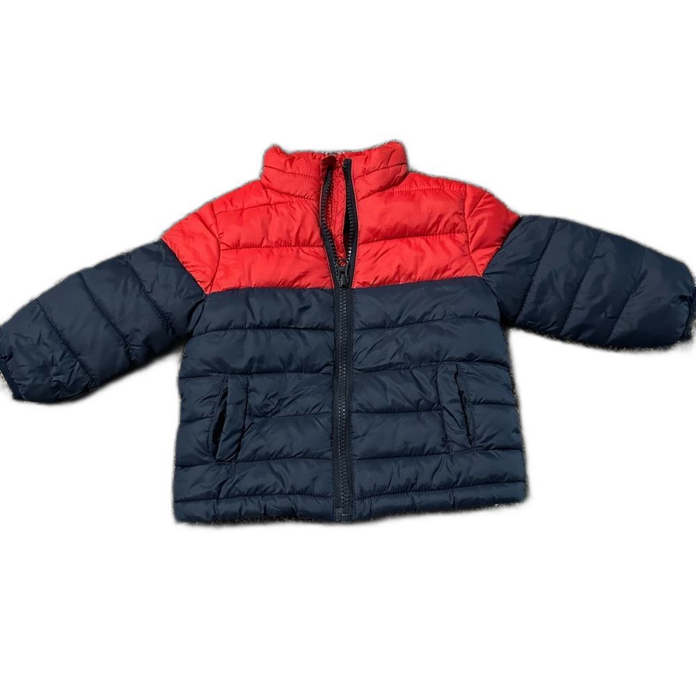 Boy's Winter Jacket. Joe Fresh. 6-12 month. Joe Fresh Red Blue (409)